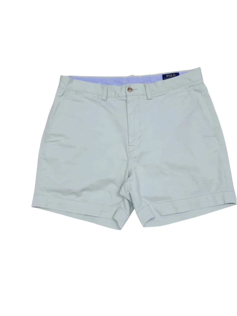 Polo Ralph Lauren Stretch Cotton Twill Chino Green Shorts Men's 33 Inseam 6